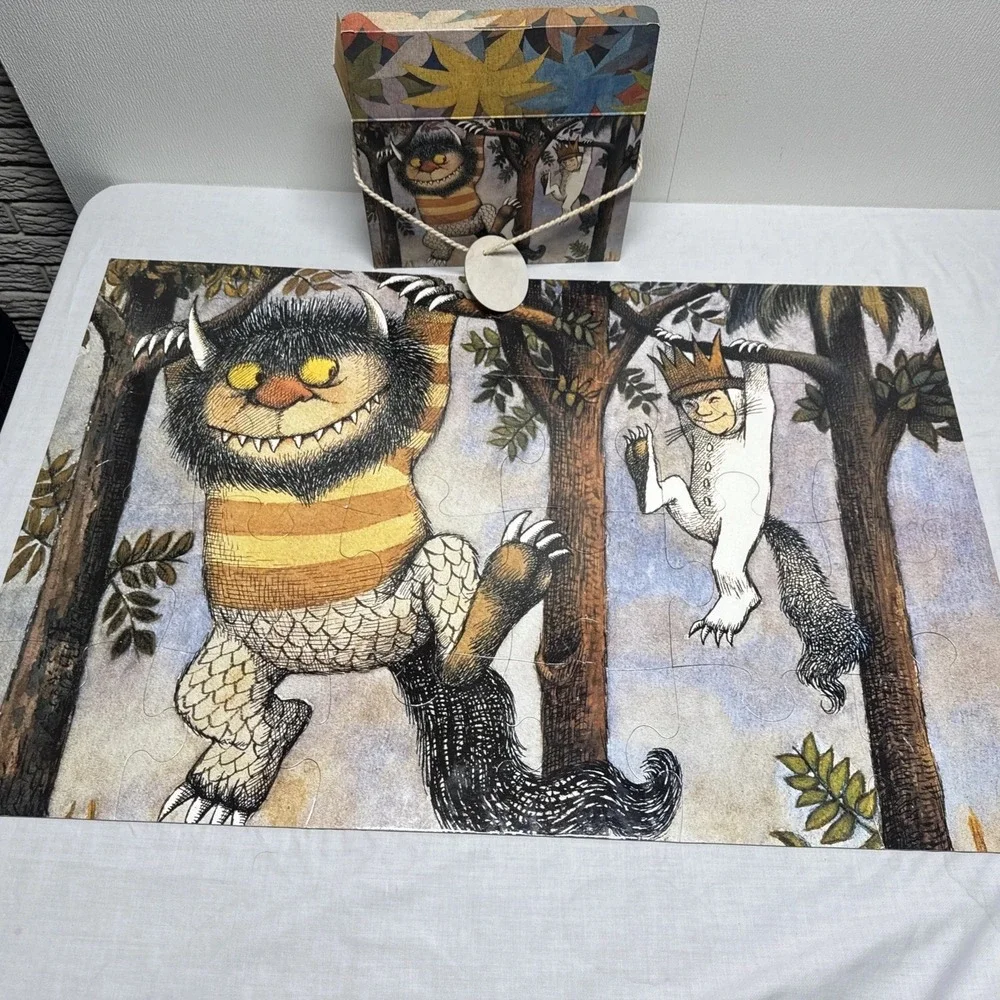 Mudpuppy Where the Wild Things Are Great Big Puzzle Lot of 2 Complete